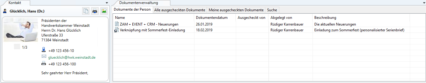 Dokumentenverwaltung